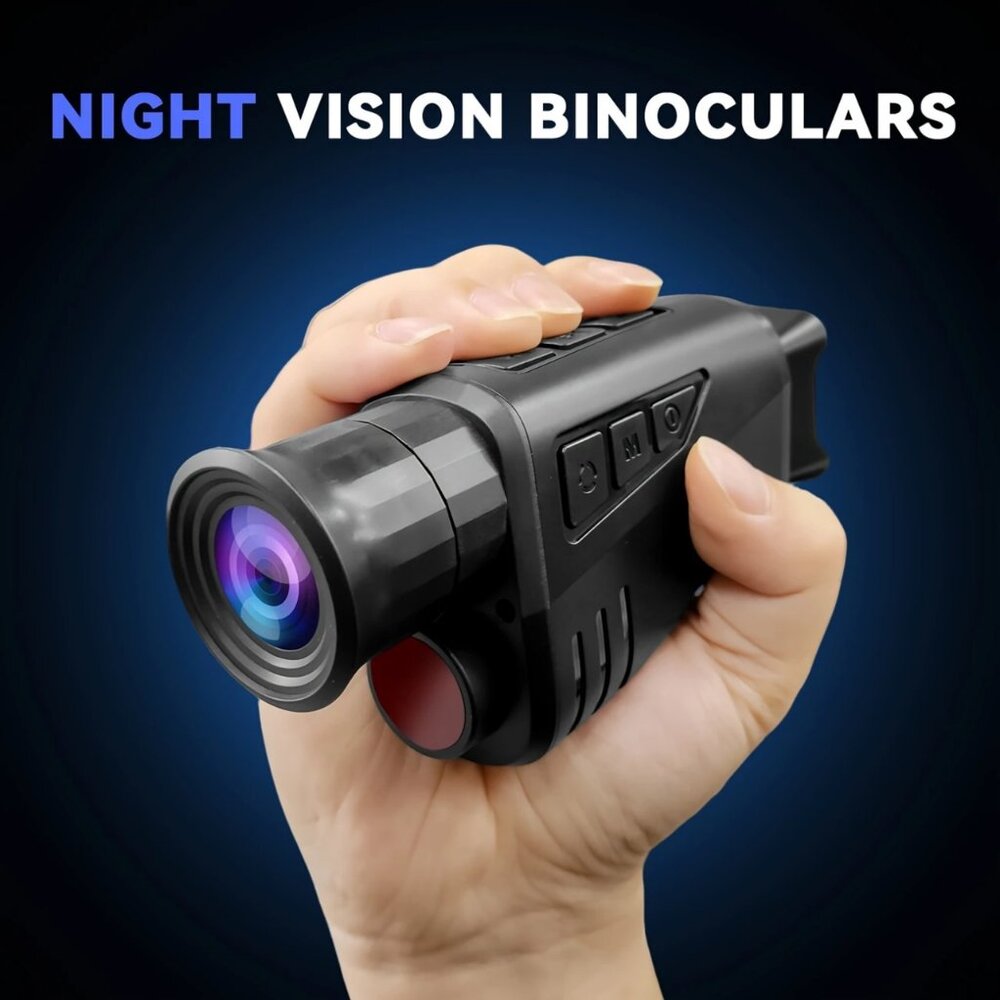 ABS R11 Night Vision Monocular with 32GB Card & USB-C Charging - 10x40 Infrared